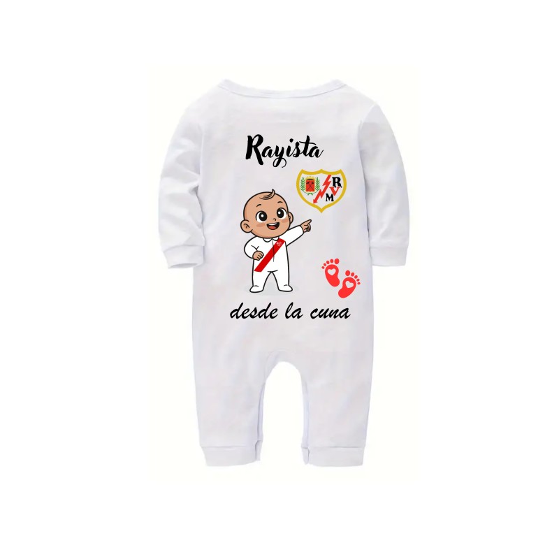 Pijama para bebe Rayista desde la cuna