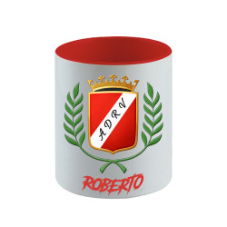 Taza Rayo Vallecano personalizable VK