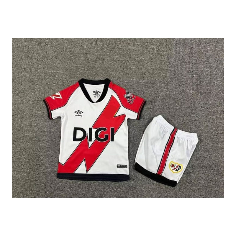 Equipación de Juego Rayo Vallecano Niño 25/26